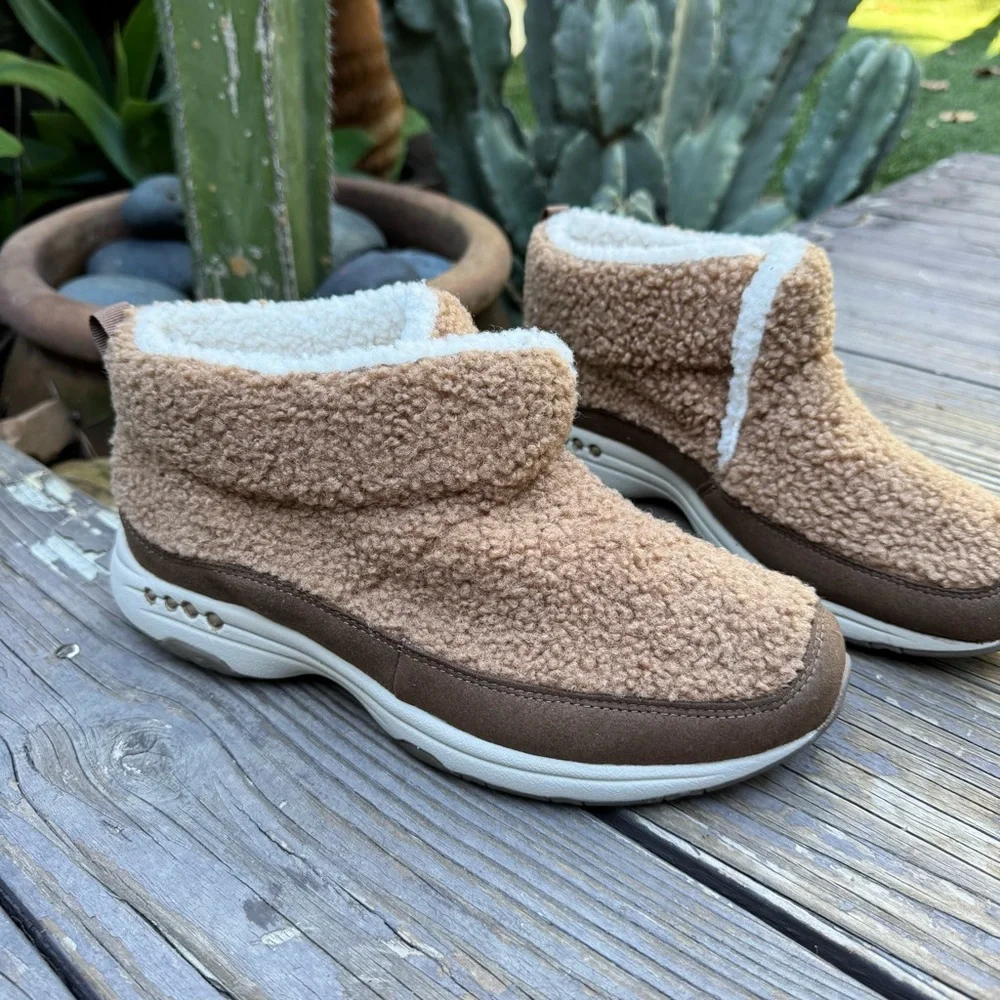 Easy Spirit Tripping Shearling booties